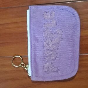 Big Bud Press Zipper Coin Purse - Purple